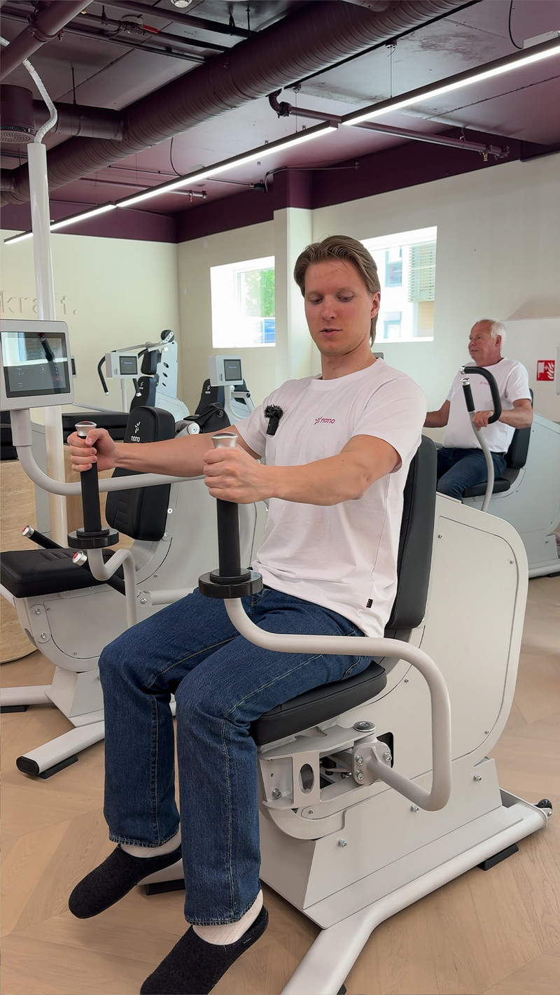 Trygge styrkemaskiner